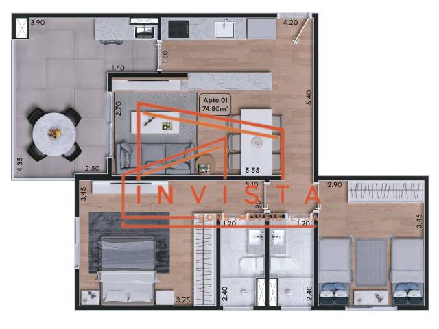 Apartamento para Venda em Caraguatatuba - 5